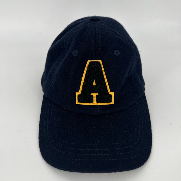 Aime Leon Dore Collegiate Chenille Varsity Letter A Patch Sky Captain Cap - Picture 2 of 7